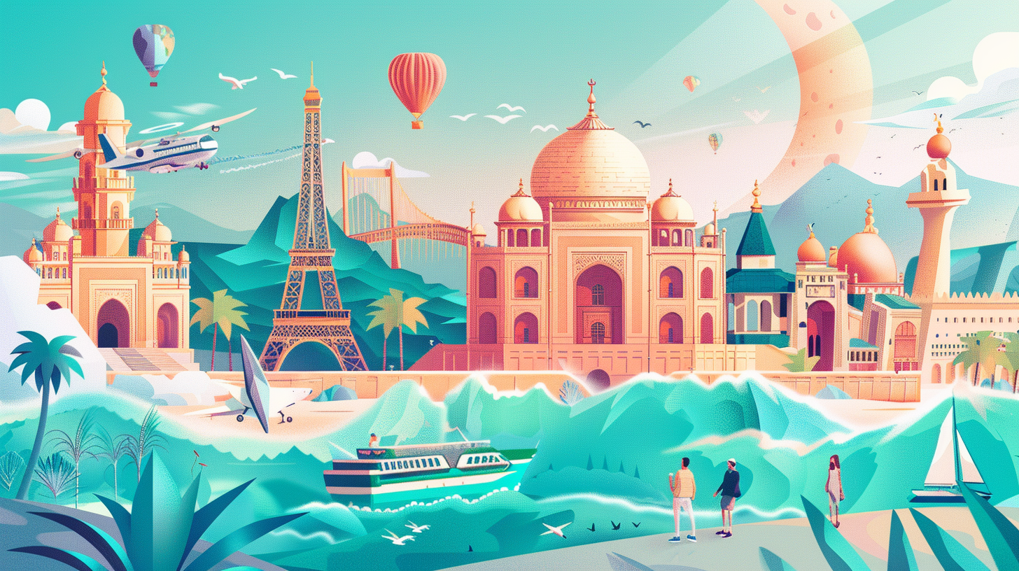 Museums Illustration